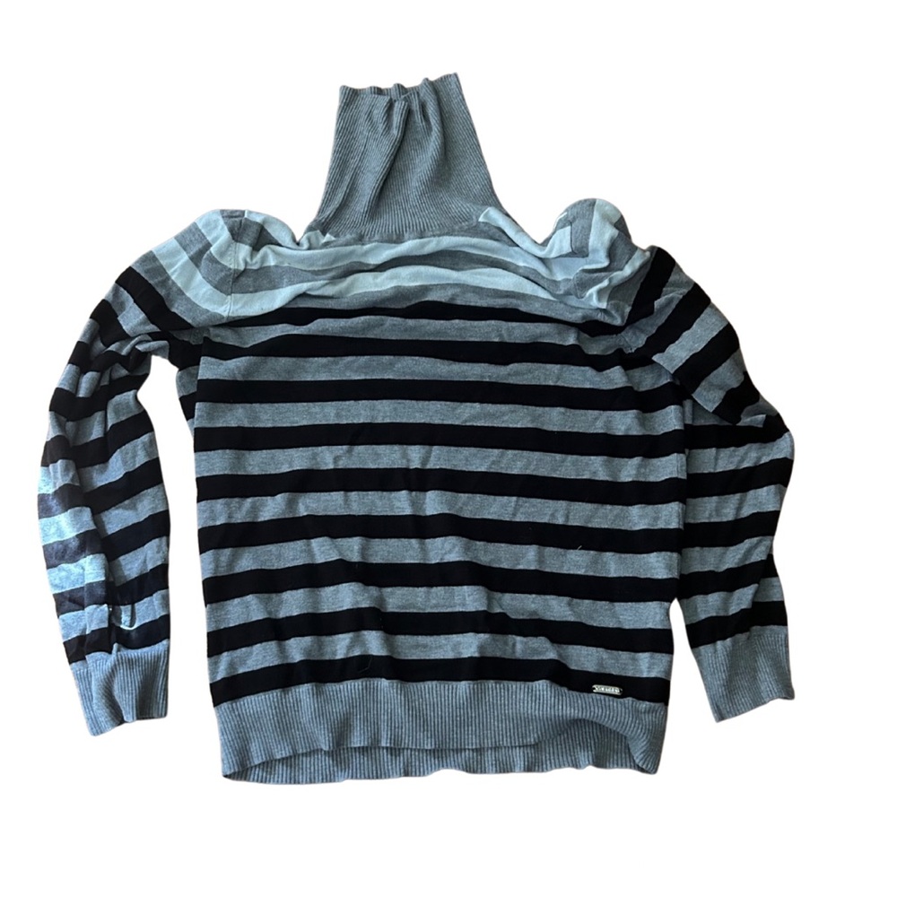 Calvin Klein Gray Striped Garment
